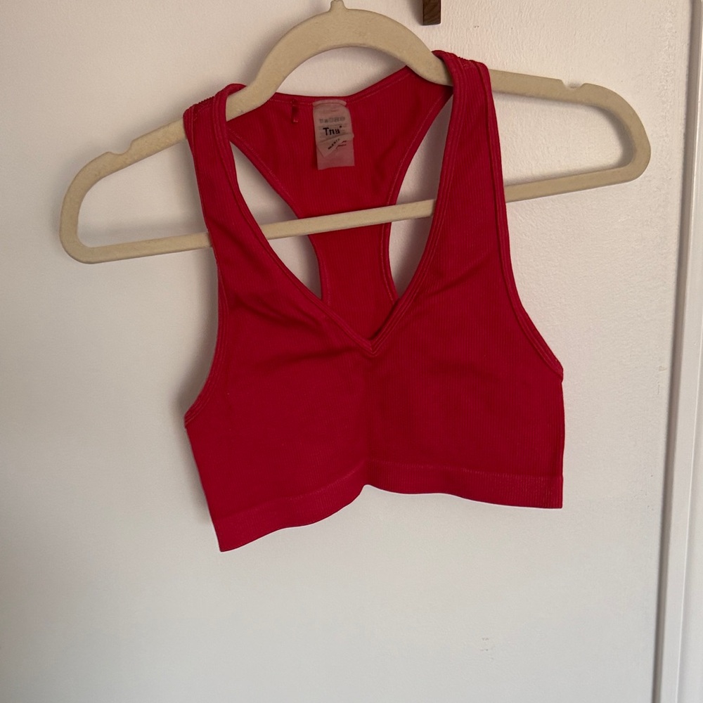 TNA Red Sports Bra